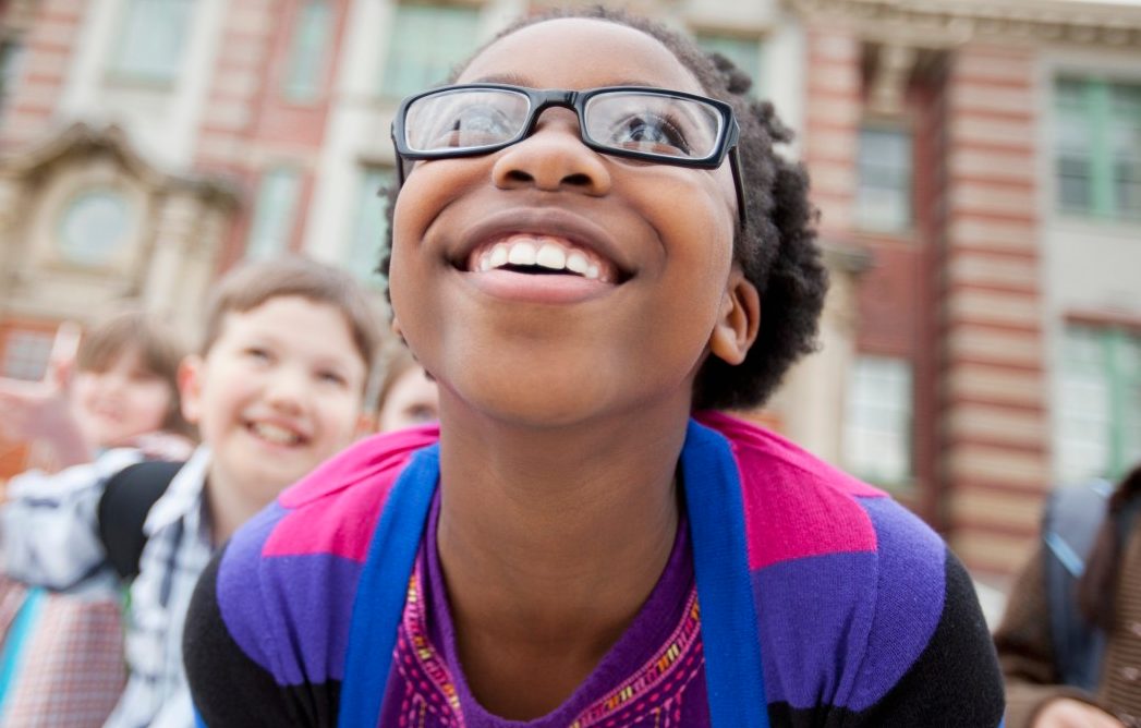 0042-11-30T00:00:00.000Z 29 Apr 2012 --- Elementary students having fun outside. --- Image by © Hero Images/Corbis