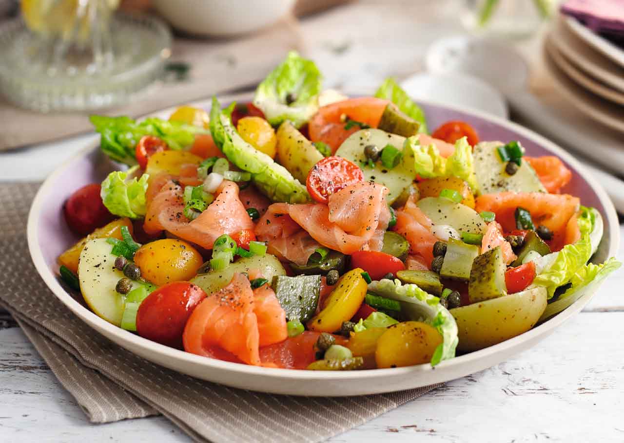Smoked Salmon Salad