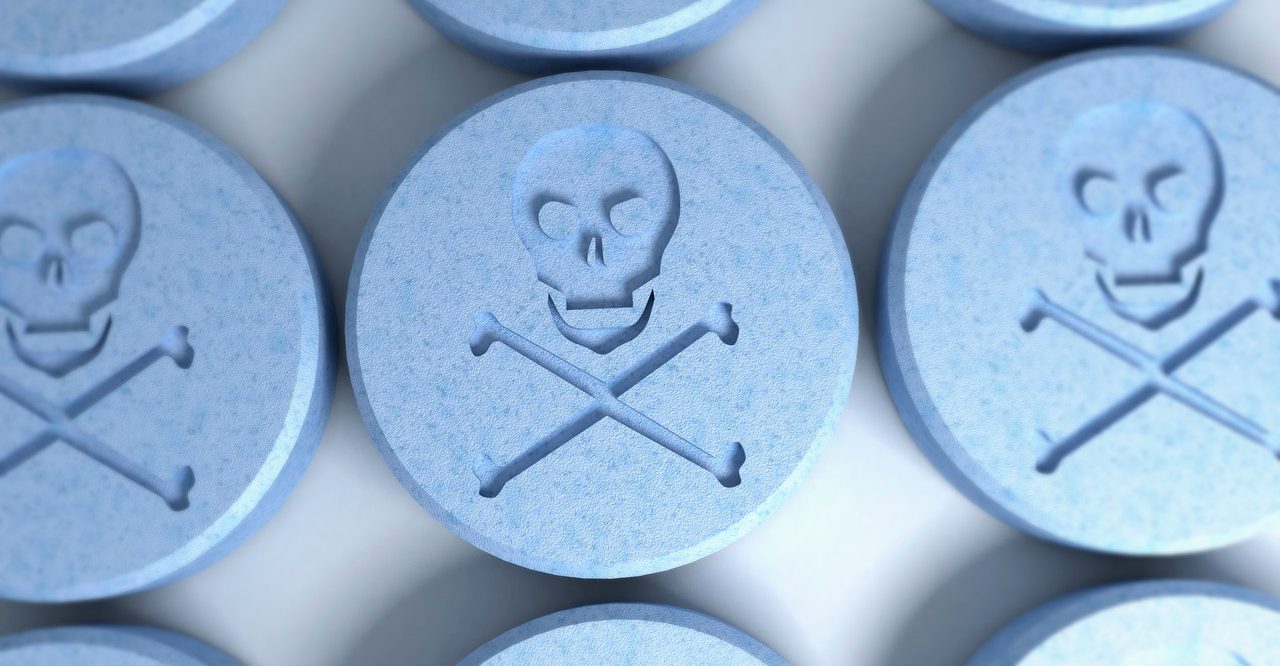Original caption: An image of tablets with the skull and cross bones inscribed on them. --- Image by © MedicalRF.com/Corbis