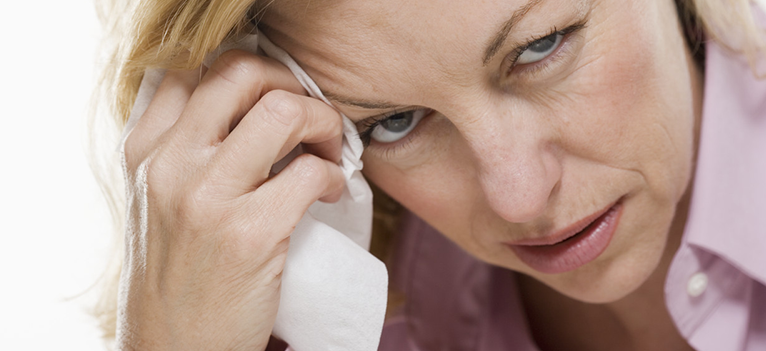 Woman with Illness --- Image by © Tom Grill/Corbis