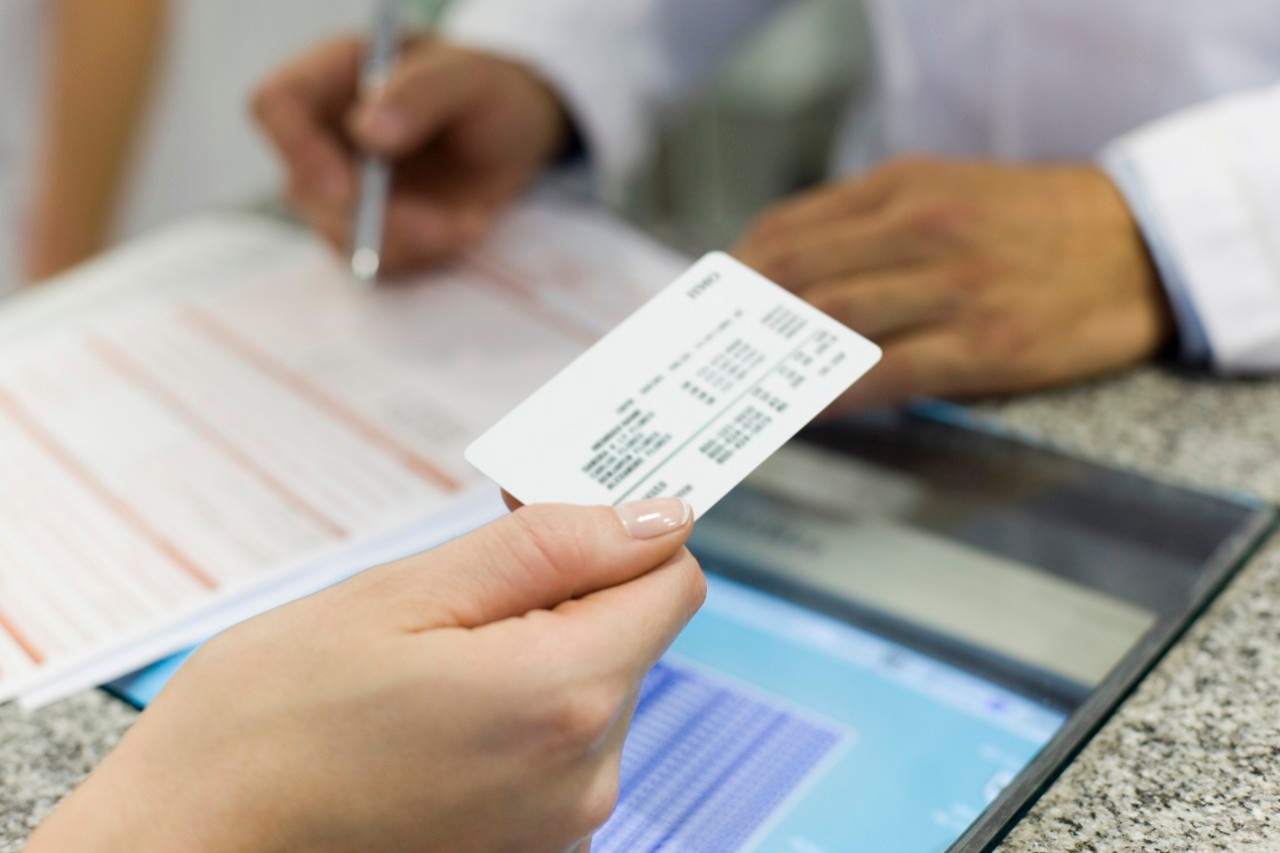 Health insurance helps patients get the medical care they require --- Image by © Frederic Cirou/PhotoAlto/Corbis