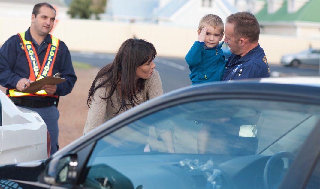 Car accident scene --- Image by © Zero Creatives/Corbis