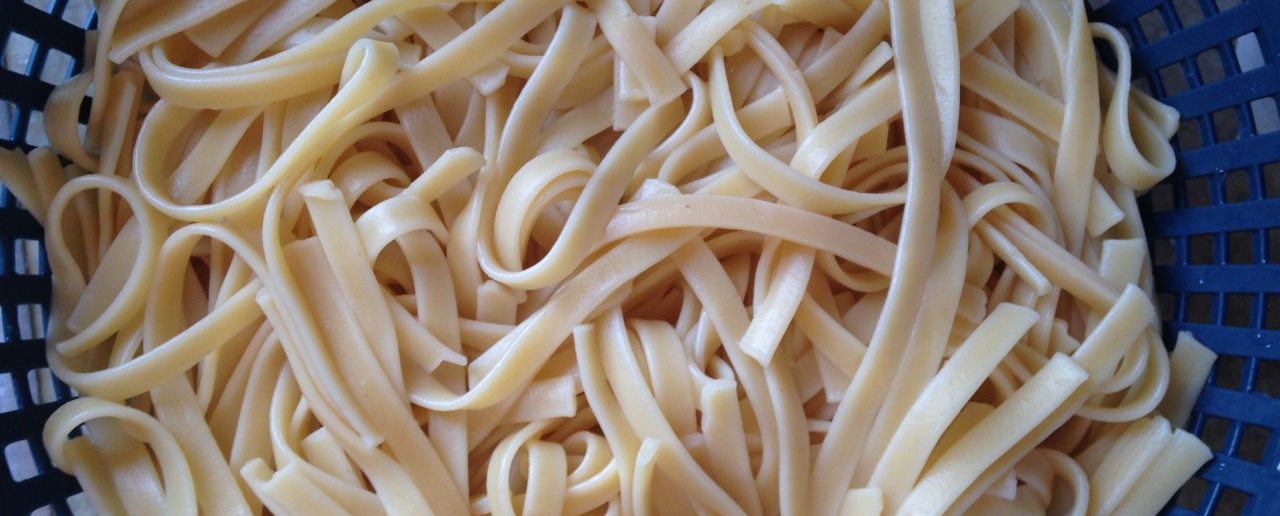 16 Feb 2014 --- Boiled pad thai noodles, close-up --- Image by © Twenty20/Twenty20/Corbis