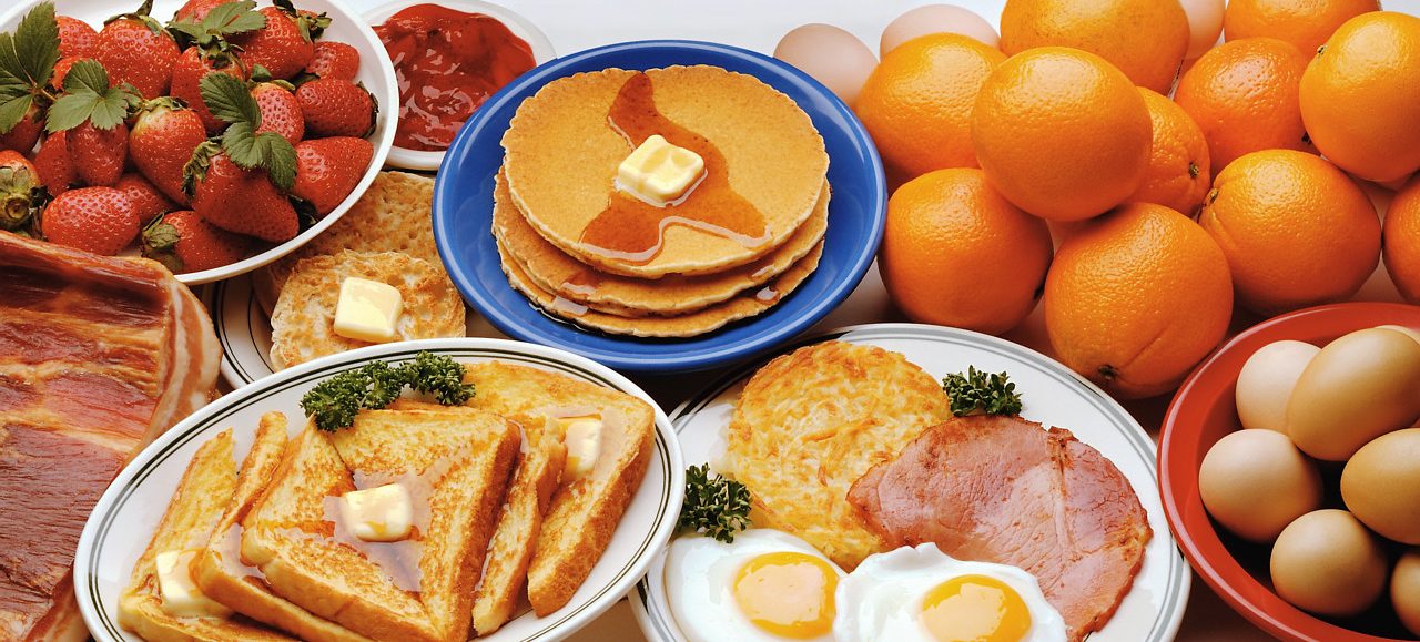 Breakfast Foods --- Image by © Brian Tolbert/Corbis